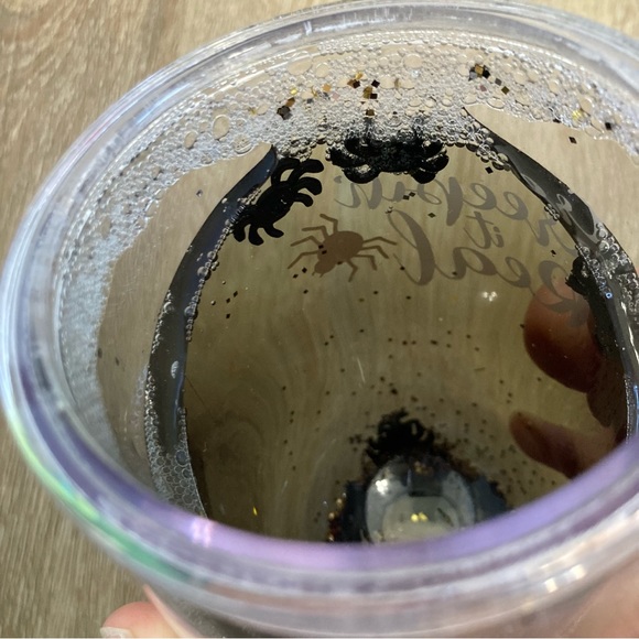 Stemless wine plastic Halloween themed cup - Picture 7 of 7